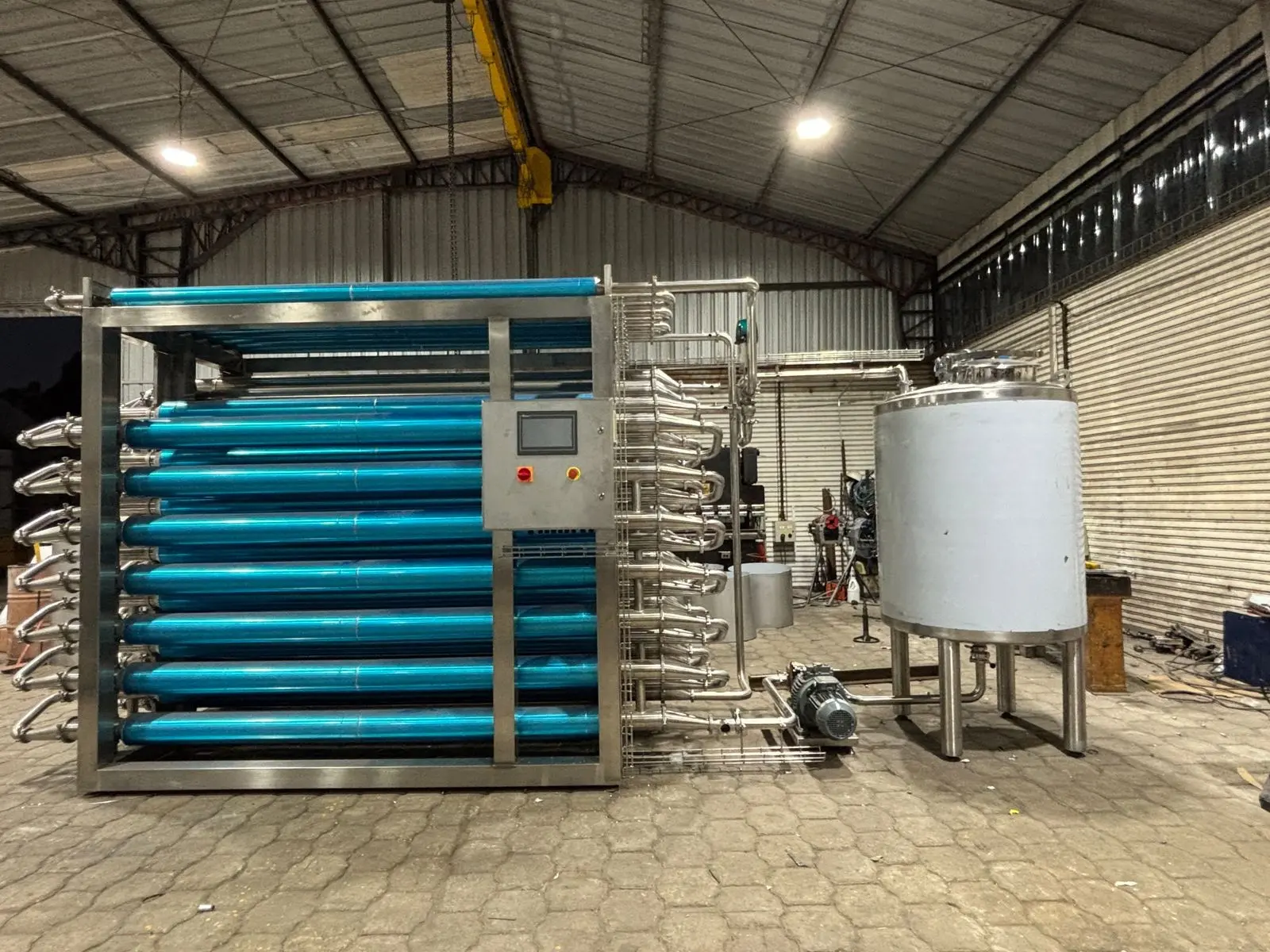 Pasteurizador tubular